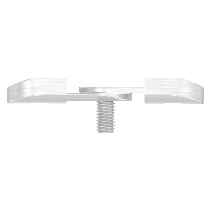 Handlaufanschlussplatte verstellbar, 42,4mm, V4A