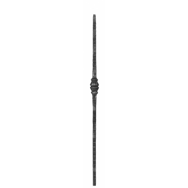 Anfangsstab 25x25mm, H: 1200mm
