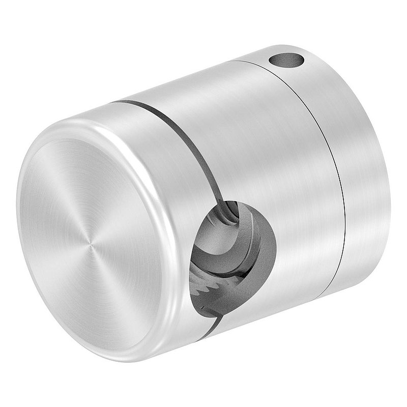 Brenk base holder for rods Ø 14mm, ALU