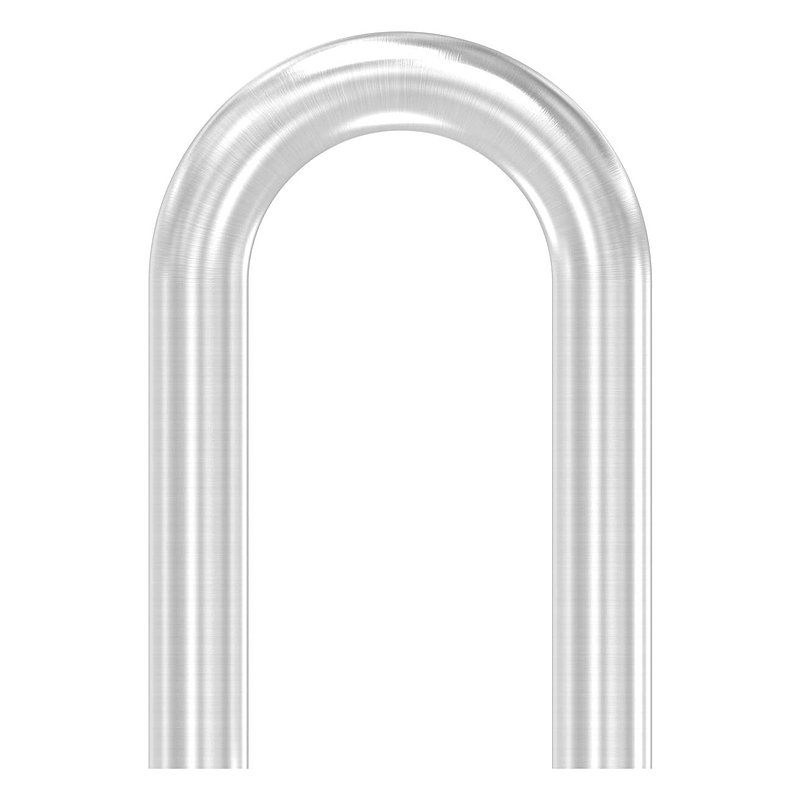 Tube bend 180°, made of 26.9x2.0 mm tube, AISI304