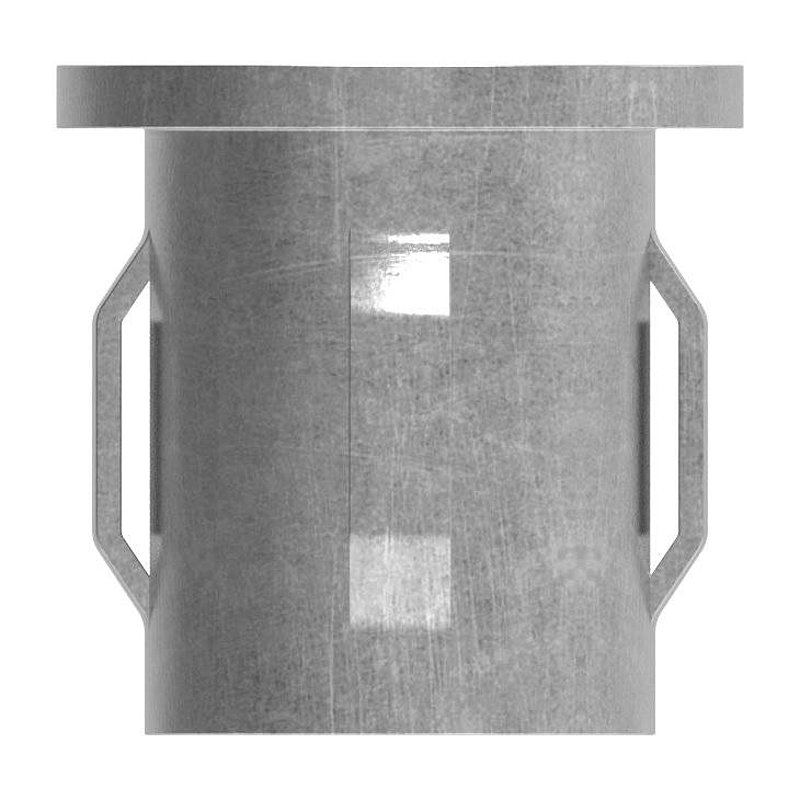Steel end cap, for tube 26.9mm