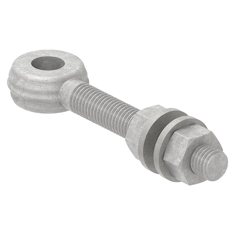 Augenschraube von Torband 121-M12, feuerverzinkt