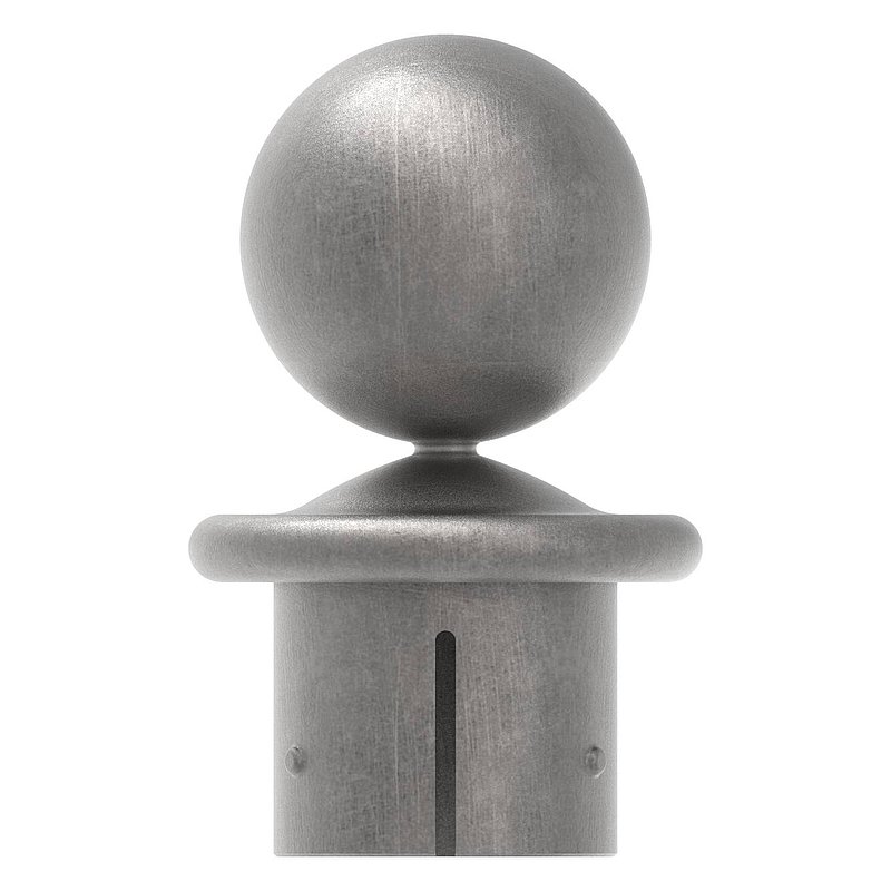 Kugelrohrknopf Eisen für 60,3mm