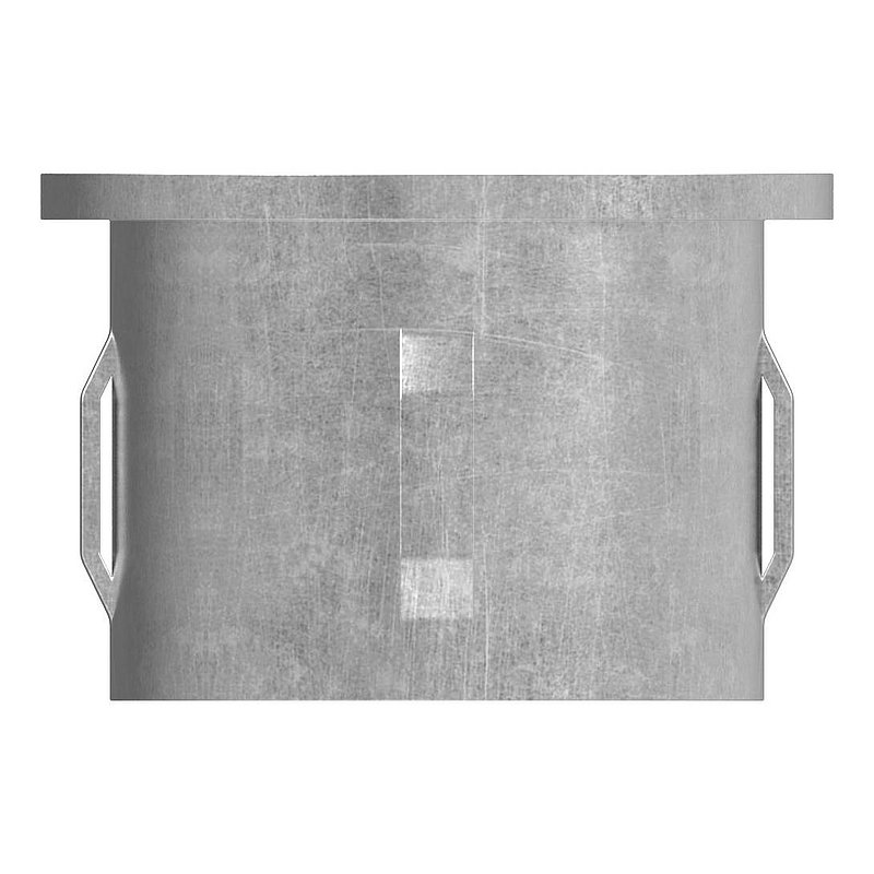 Stahleinschlagkappe, für Rohr 42,4mm