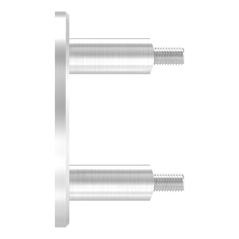 Wandbefestigung für Geländerpfosten 42,4mm, V2A