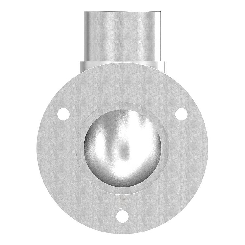 Wandhalter 90° für Rohr 42,4x2,0mm, V2A