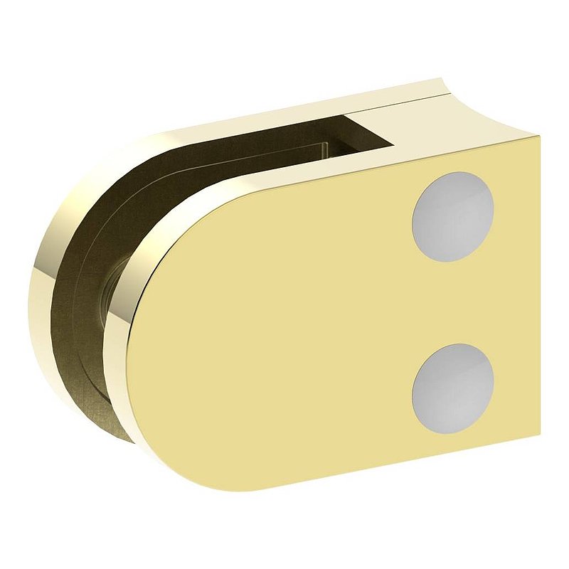 Glass clamp mod. 16, connection: 42.4mm, brass