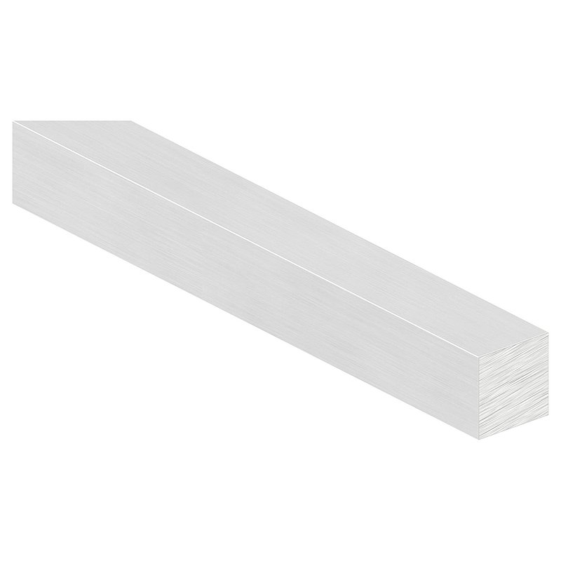 Vierkant 12x12mm V2A geschliffen L=3m