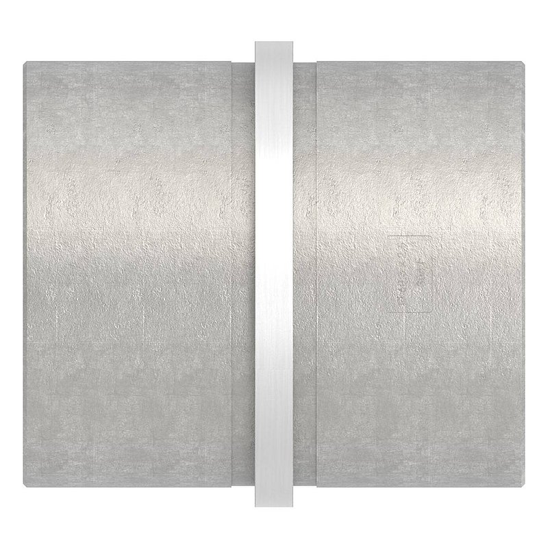 Connecting piece for tube 60.3x2.5mm, AISI304