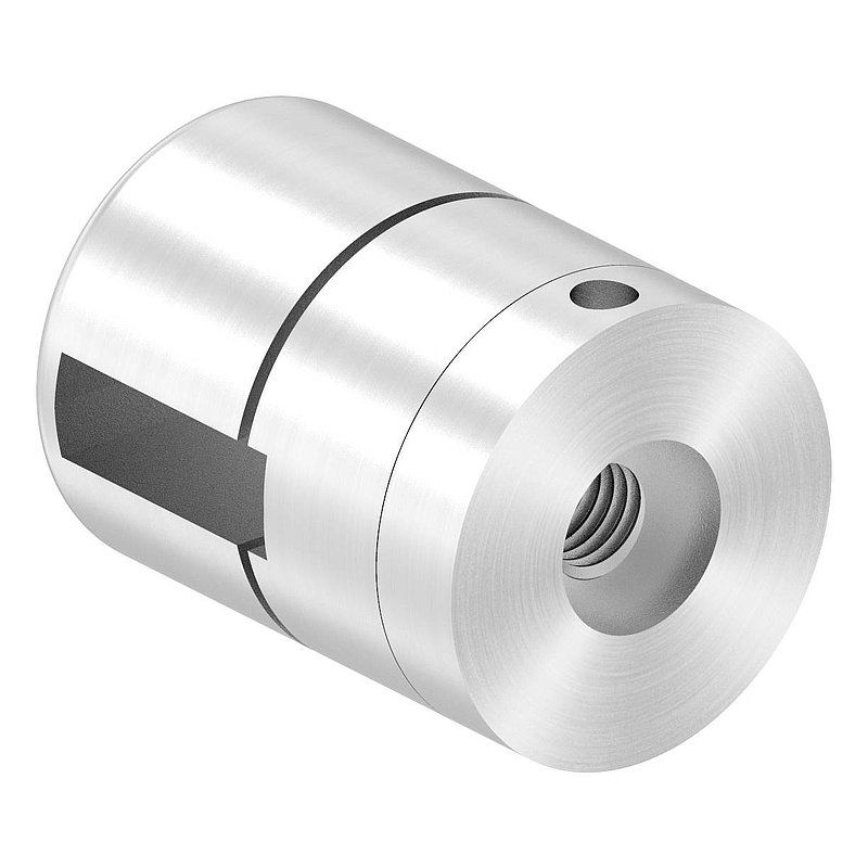 Brenk base holder for flat bars 20x6mm, AISI304