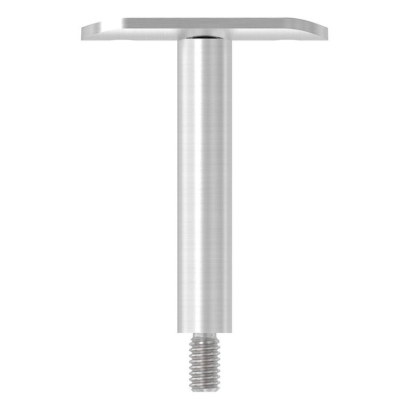 Stift Ø 14mm mit Handlaufanschlussplatte für Rohr 42,4mm, V2A