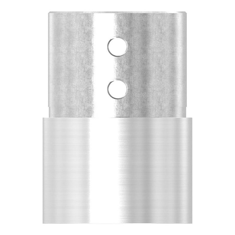 Connector for grooved tube 42.4x1.5mm, AISI316