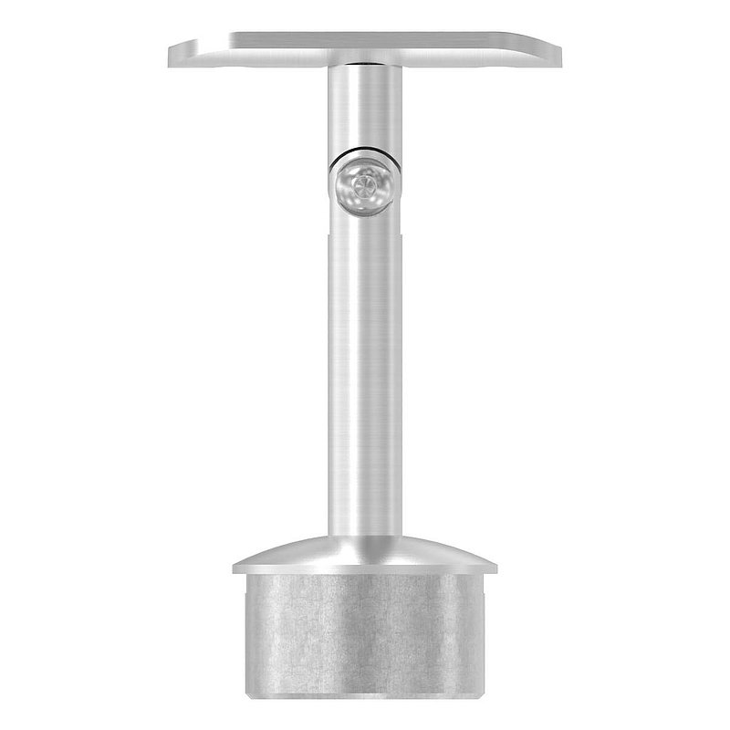 Rohrabschlussstopfen für Rohr 42,4x2,0mm, Handlaufanschlussplatte: 42,4mm, V2A