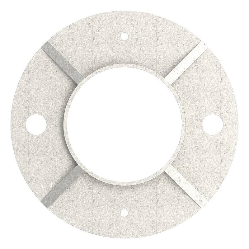Ankerplatte, Ø 120x8mm, roh, V2A