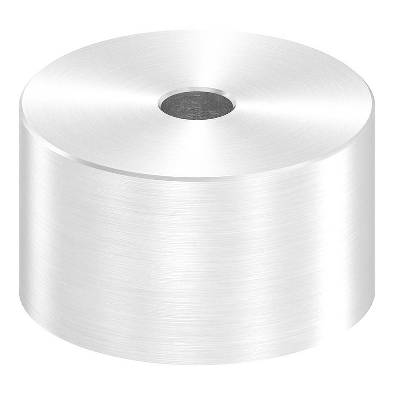 Entretoise Ø 52 mm, avec trou de passage, ép.: 30mm, V2A