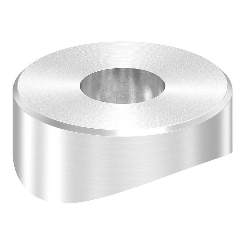 Ausgleichsstück (ohne Senkung) für Rohr 33,7mm, Ø 22mm, V2A