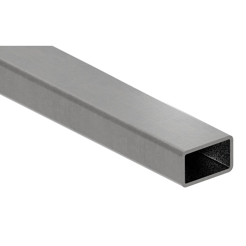 Rechteckrohr S235JR, 50x30x3mm, L: 6000mm