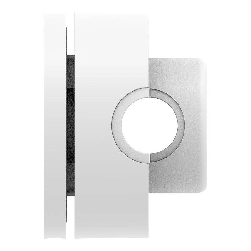 Brenk Halter Ø 50mm, Kunststoff, reinweiß