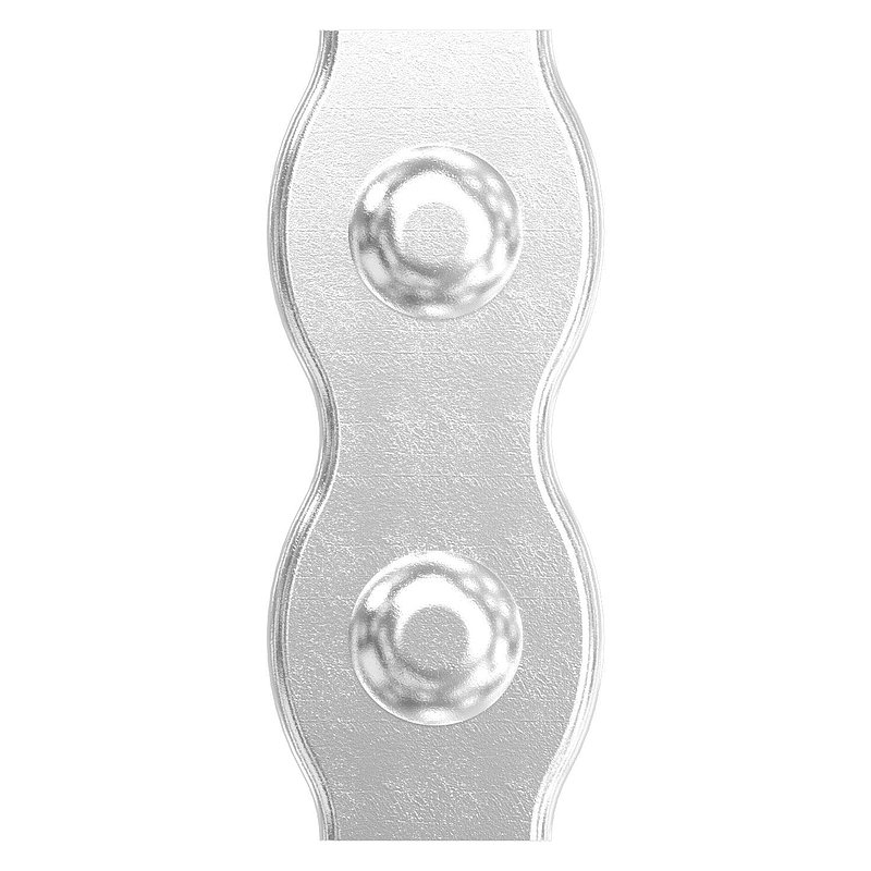 Duplexklemmen für Seil 8mm, V4A