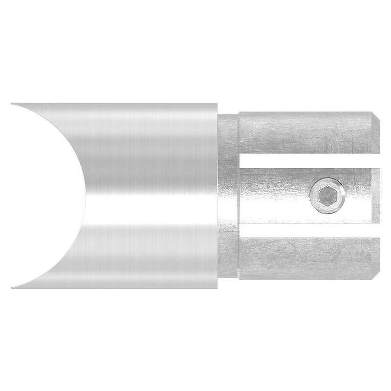 Anschlussstück 90°, Anschluss oben: 42,4mm, V2A