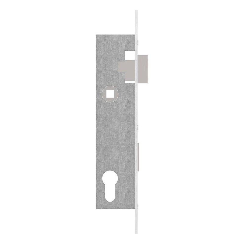 Rohrrahmenschloss verzinkt, Abstand 92 mm verzinkt, Dornmaß 30mm