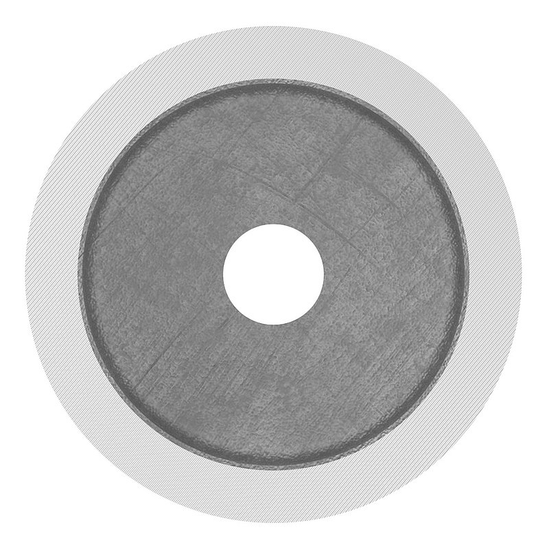 Entretoise Ø 52 mm, avec trou de passage, ép.: 40mm, V2A