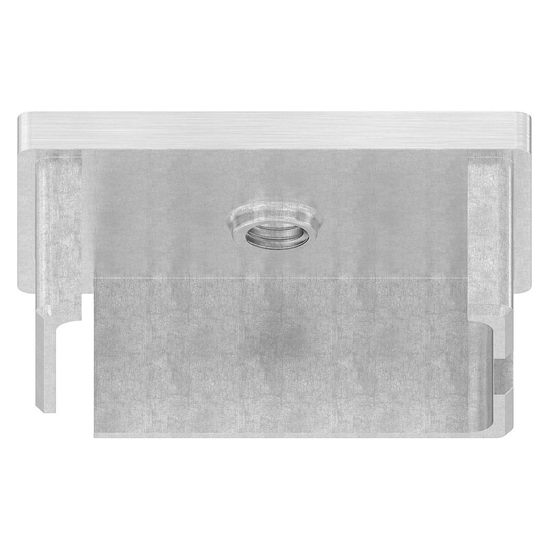 Einsteckkappe, für Rohr 60x40x2,0mm, V4A