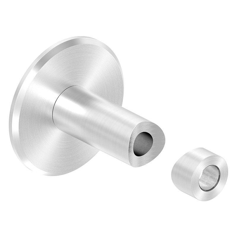 Wall mounting for French balconies, AISI304