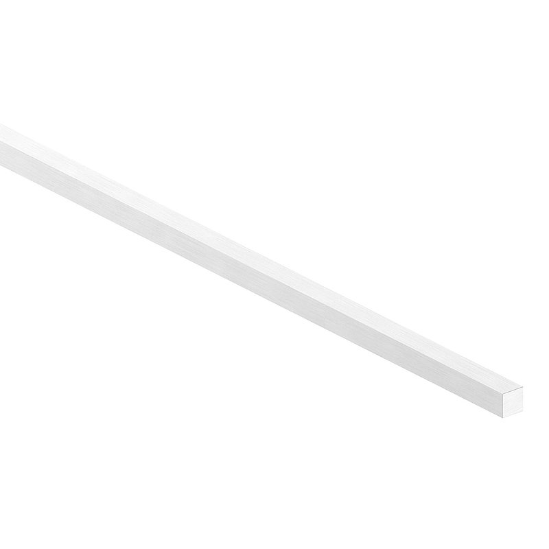 Vierkantmaterial 12x12mm, L: 3000mm, V2A