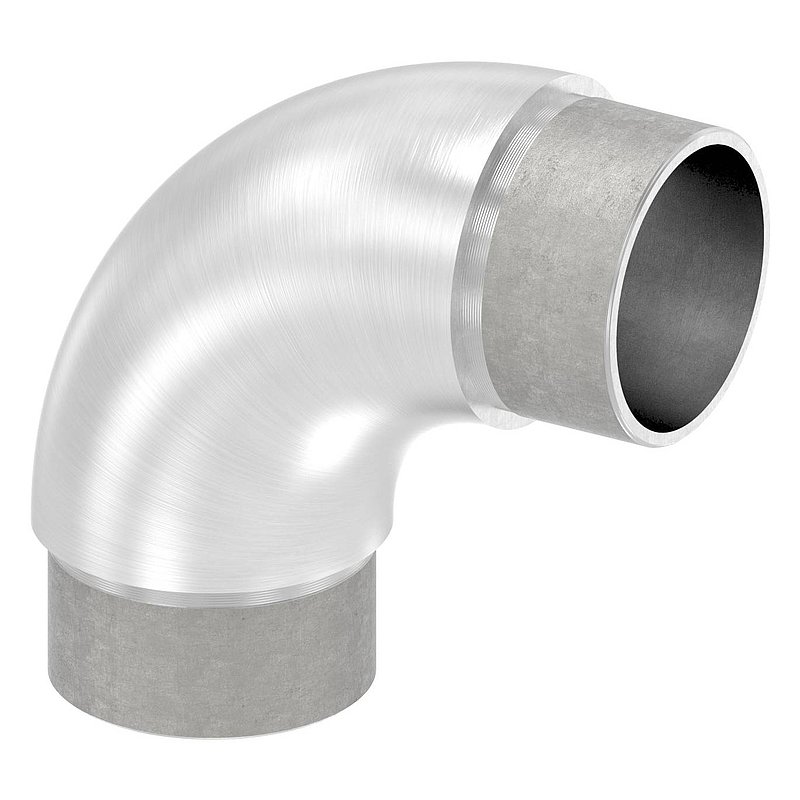 Rohrbogen 90°, für Rohr 42,4x2,0mm, V4A