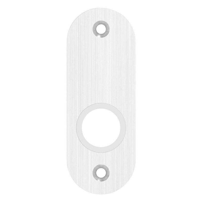 Kurzschild, Abmessung: 32x87x6mm, V2A