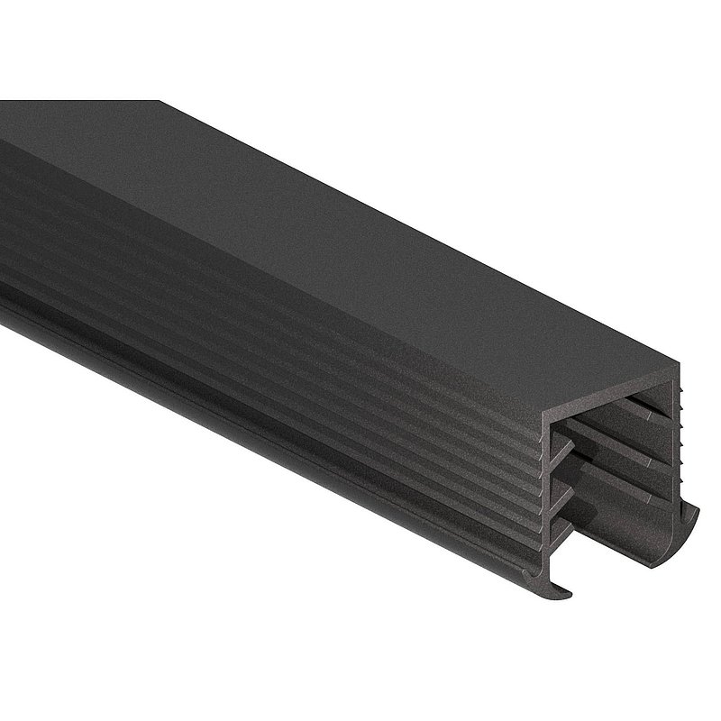 Keildichtung Glas 16,76 – 17,52mm, für Nut 27x30mm, 6m