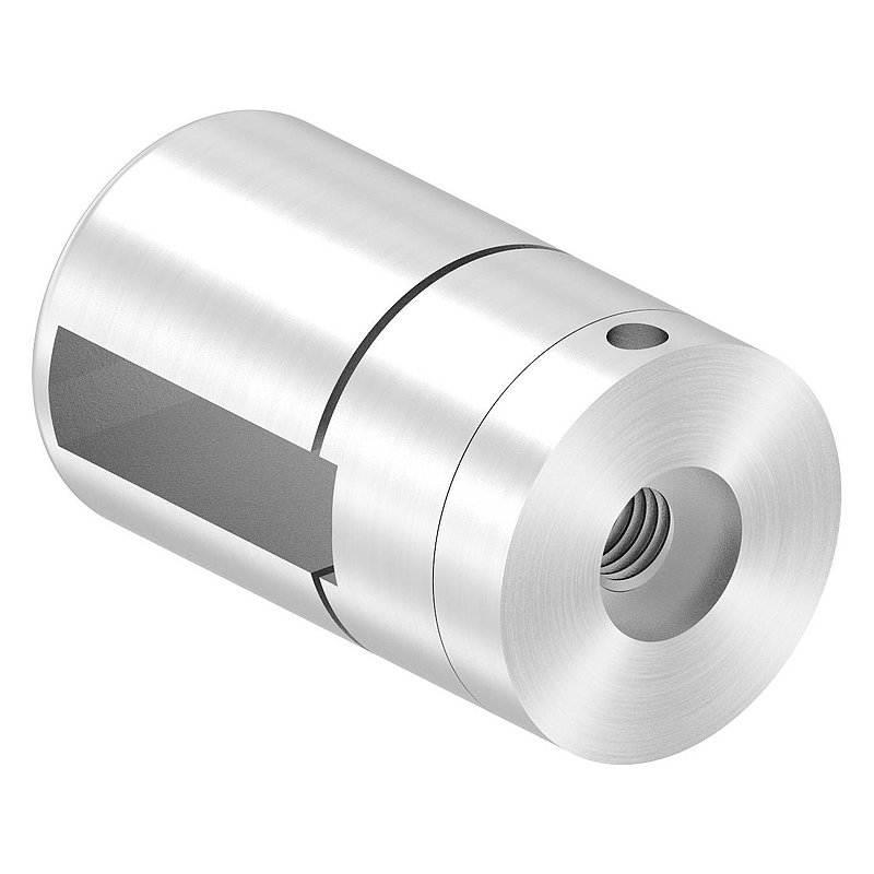 Brenk Grundhalter für Flachstäbe 30x8mm, V2A