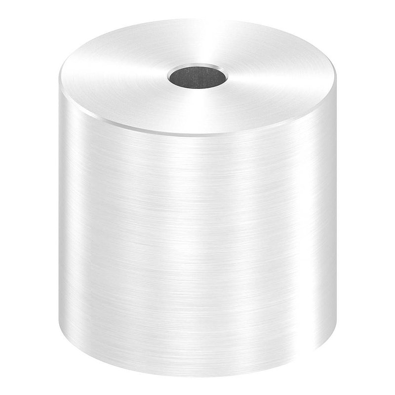 Entretoise Ø 52 mm, avec trou de passage, ép.: 50mm, V2A