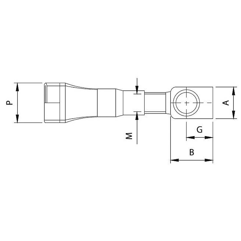 Torband M20, galvanisch verzinkt