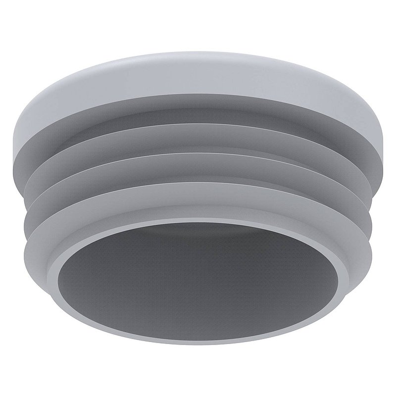 Kunststoffkappe für Rundrohr 33,7mm