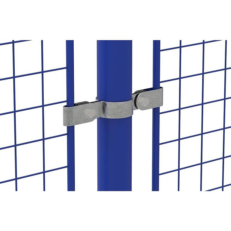 Halter beidseitig, für Rohr Ø 33,7mm