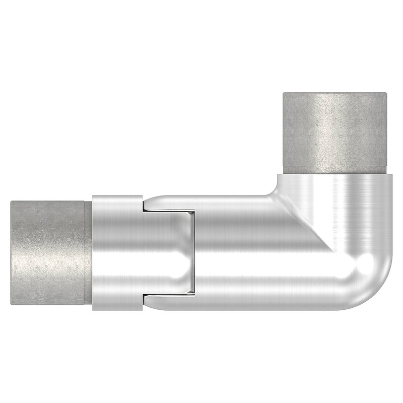Gelenkstück rechts, für Rohr 42,4x2,0mm, V2A