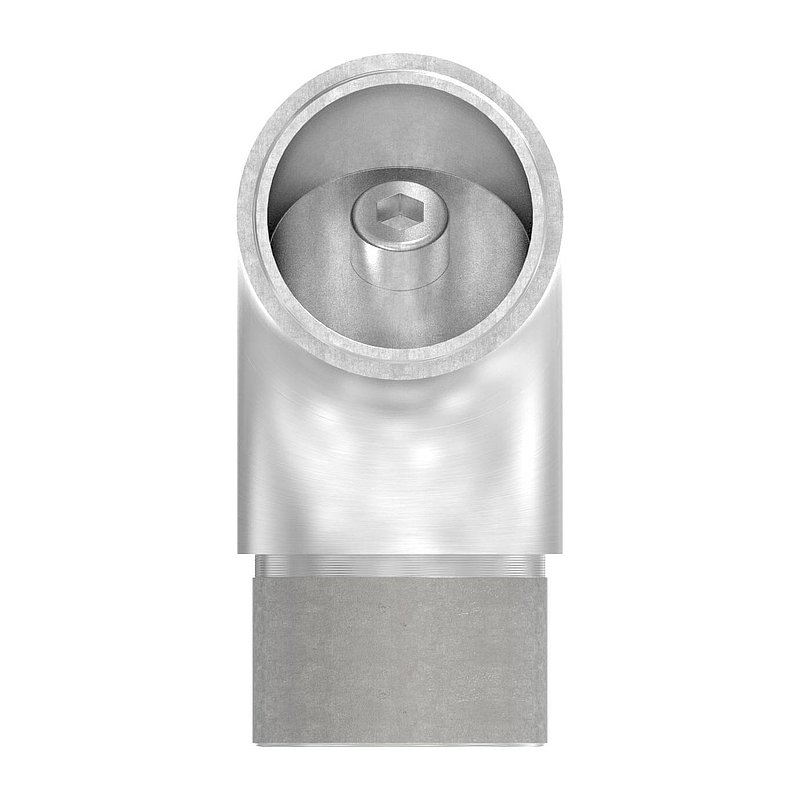 Tube bend 90°, adjustable, tube 42.4x2.0mm, AISI316