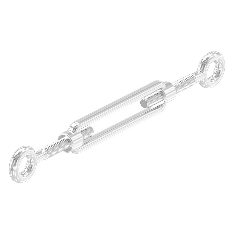 Spannschloss Öse / Öse mit Gewinde M8, V4A