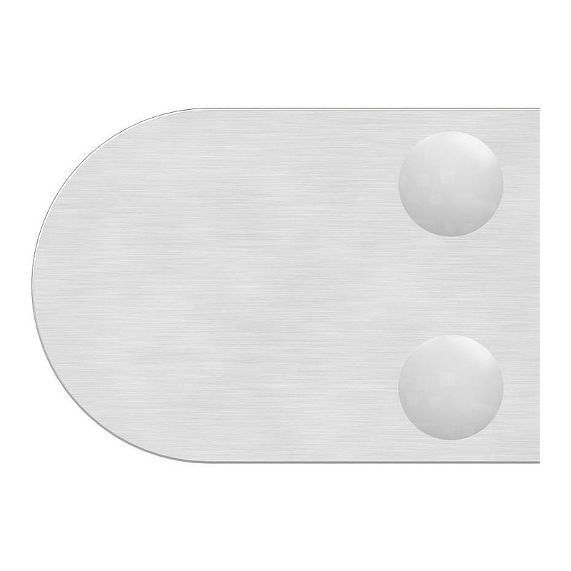 Glass terminal Mod. 16, connection: straight, AISI316