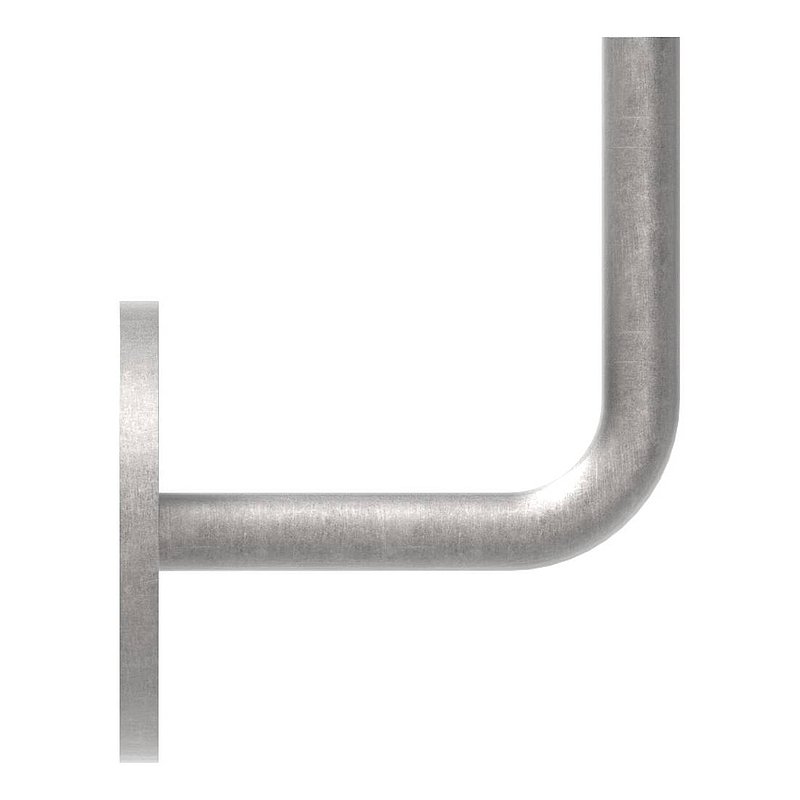 Handlaufträger mit Ronde flach, 70x6mm