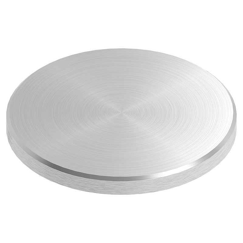Ronde Ø 70x6mm, mit Rundschliff und Fase, V2A