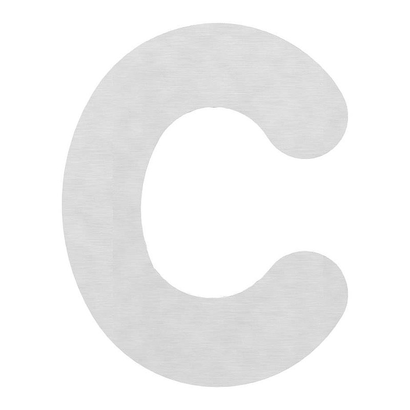 house number c - "large", AISI304