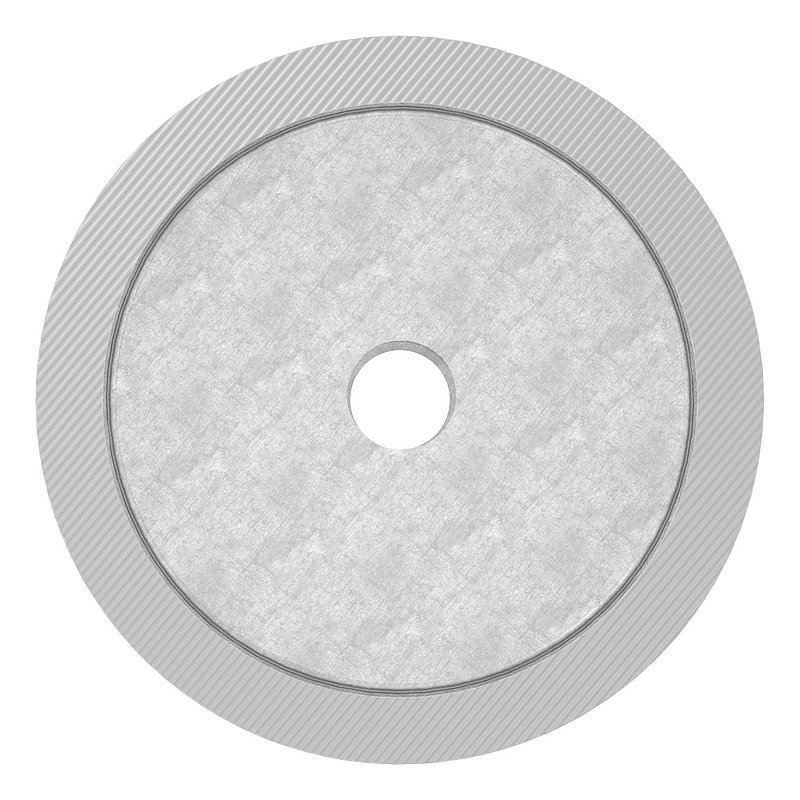 Unterteil für 62mm Glaspunkthalter, T: 40mm, mit M10, V2A