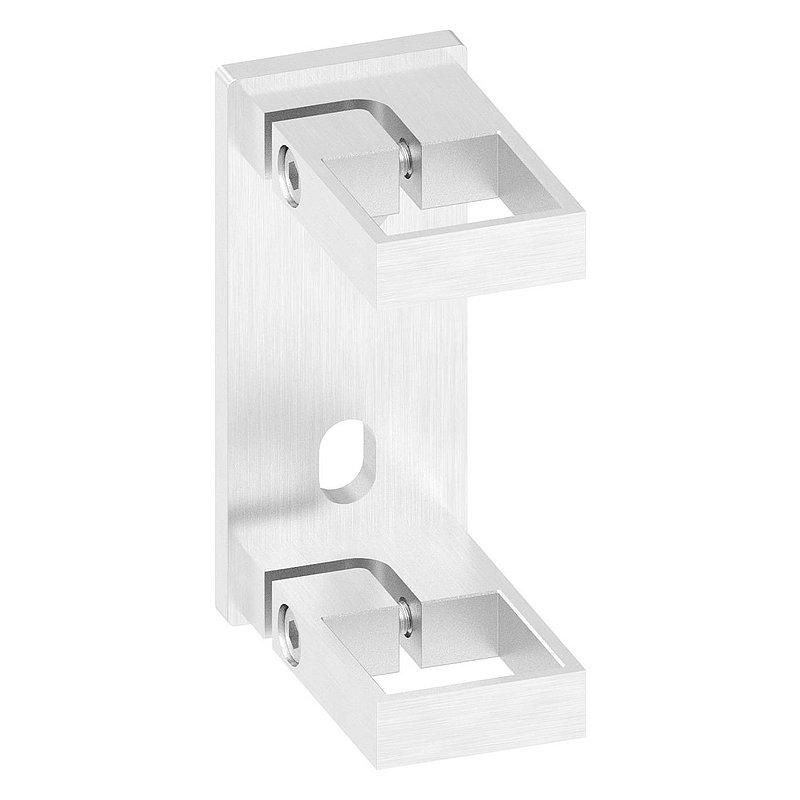 Fixation murale pour poteau de garde corps 40x40mm, V4A
