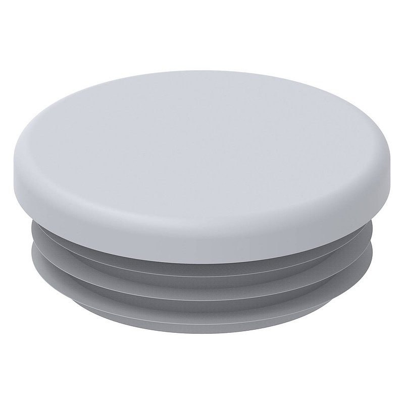 Kunststoffkappe für Rundrohr 42,4mm