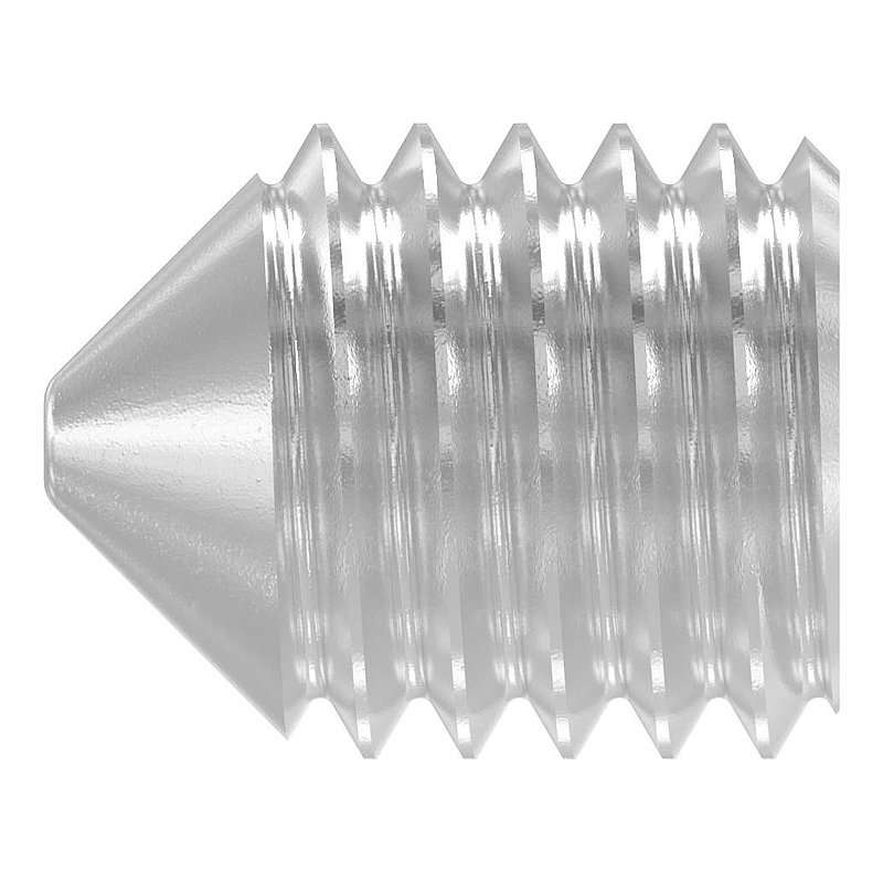 Gewindestift M8x10, V2A, DIN 914 / ISO 4027