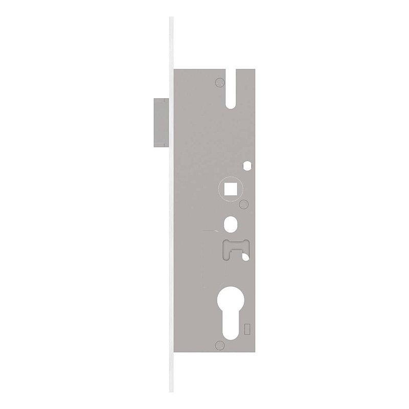Rohrrahmenschloss verzinkt, Abstand 72 mm verzinkt, Dornmaß 40mm