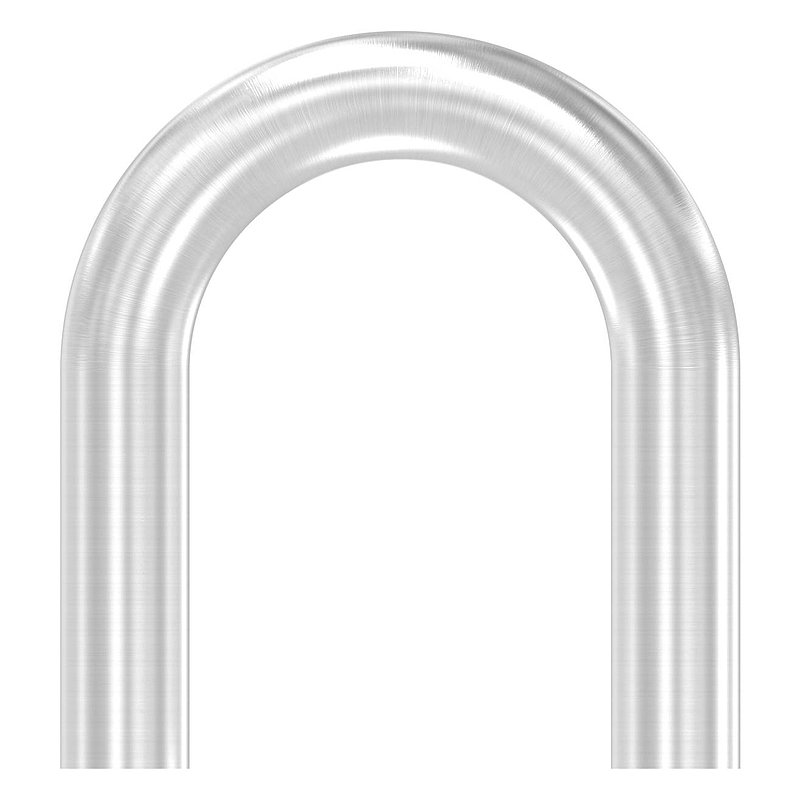 Tube bend 180°, made from 42.4x2.5mm tube, AISI304
